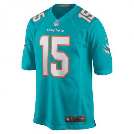 Maillot Homme Miami Dolphins Jaelan Phillips 15 Nike Aqua 2021 NFL Draft